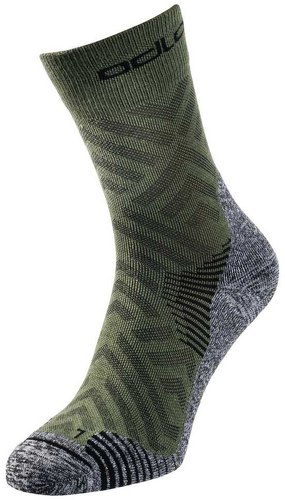 ODLO-Odlo Des Chaussettes Micro Crew Ceramicool Hike Graphic-0