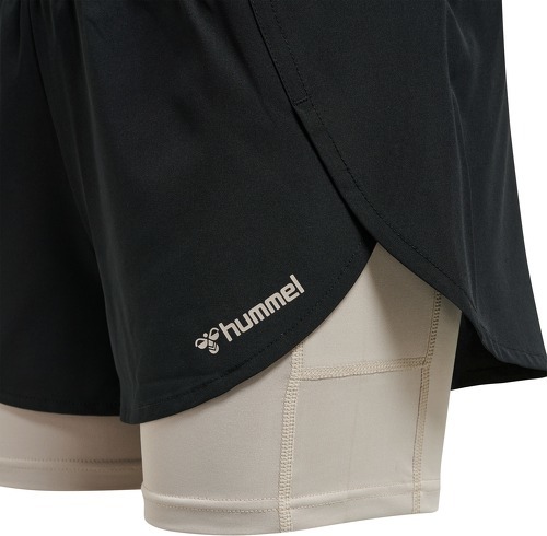 HUMMEL-Short 2 en 1 femme Hummel MT Track-2