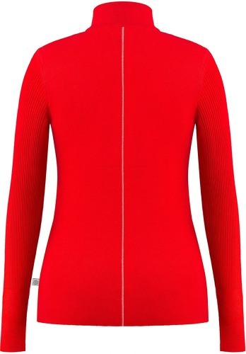 POIVRE BLANC-Sweat Poivre Blanc 3540 Scarlet Red 8 Femme-1