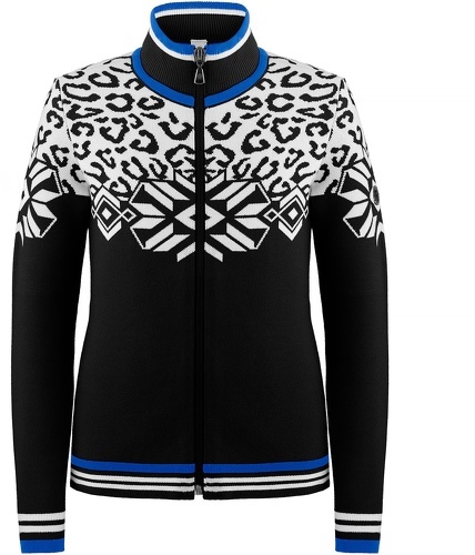 POIVRE BLANC-Veste En Maille Poivre Blanc 3501 Black Fille-0