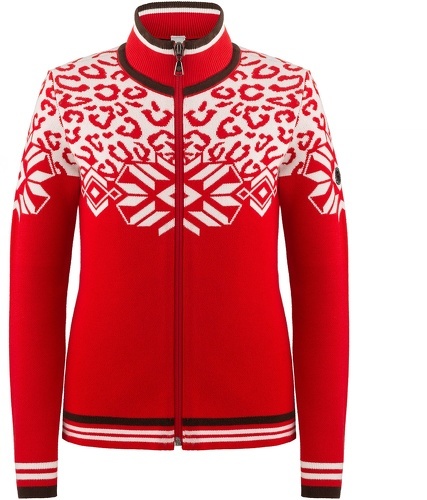 POIVRE BLANC-Veste En Maille Poivre Blanc 3501 Scarlet Red 8 Fille-0
