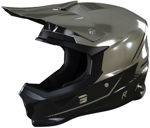 Shot Race Gear-Casque Shot Furious Raw 3.0 Chrome Glossy-0