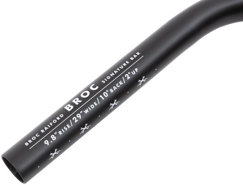 Odyssey-Guidon Odyssey Broc 9.8 Matte Black-2
