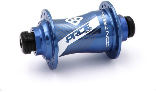 Pride Racing-Paire De Moyeux Pride Control Pro 36h Blue-1