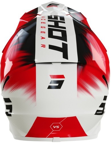 Shot Race Gear-Casque Enfant Shot Furious Versus White/Red-2