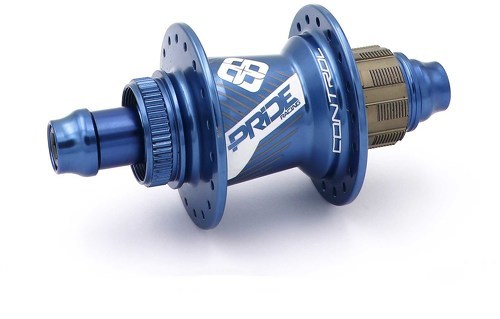 Pride Racing-Paire De Moyeux Pride Control Pro 36h Blue-2