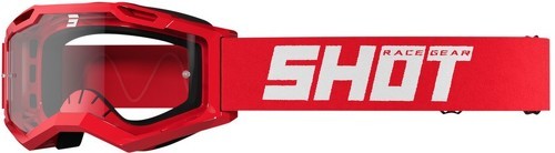 Shot Race Gear-Masque Shot Assault 2.0 Solid Rouge Brillant-0