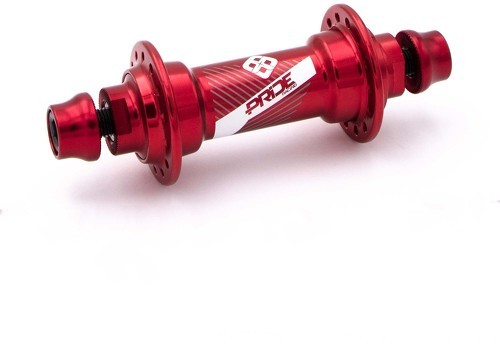 Pride Racing-Paire De Moyeux Pride Control Exp 28h Red-1