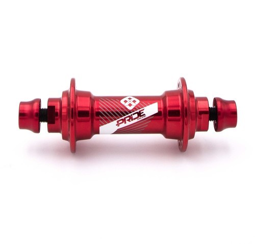 Pride Racing-Paire De Moyeux Pride Control Exp 28h Red-4