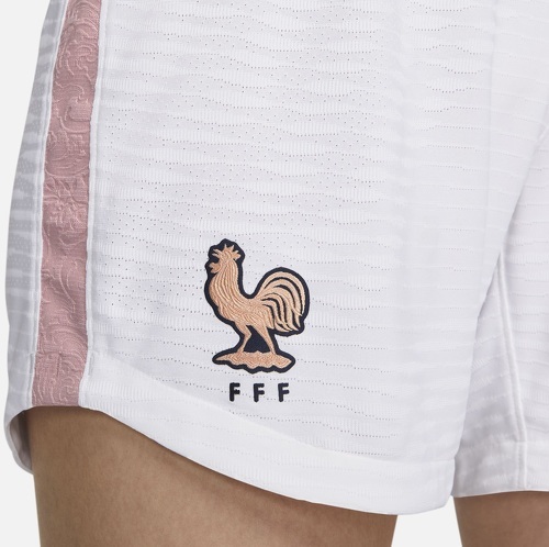 NIKE-Short Match France Extérieur 2022/2023 Blanc Femme-2