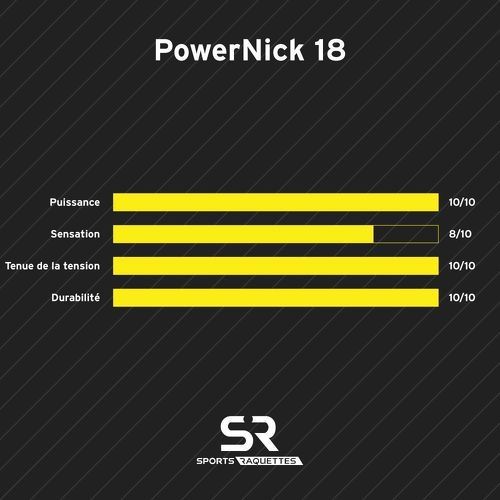 Ashaway-Ashaway Power Nick 18 1.15 mm 110 m - Cordage de squash-1