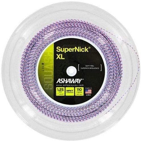Ashaway-Ashaway SuperNick XL 17 1.25 mm 110 m - Cordage de squash-0