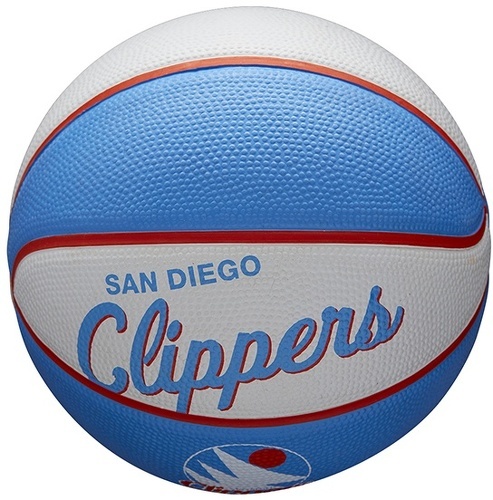 WILSON-Mini Nba San Diego Clippers Wilson Team Retro Exterieur - Ballon de basketball-4