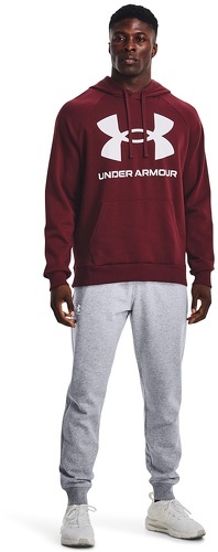 UNDER ARMOUR-SWEAT CAPUCHE UA HOMME BORDEAUX 1357093-690-4