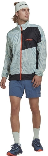 adidas Performance-Veste coupe-vent de trail running imprimée Terrex-2
