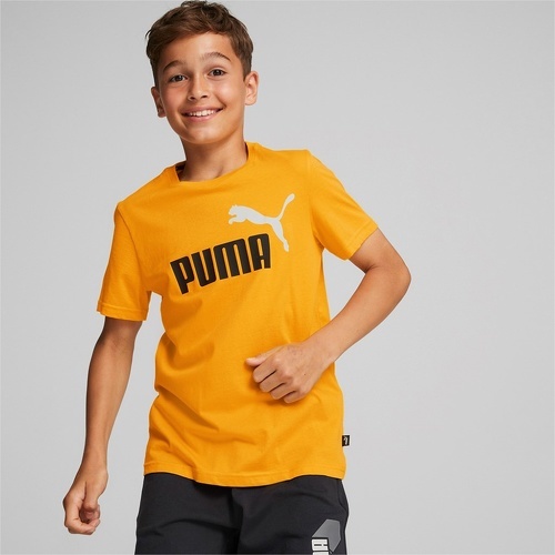 PUMA-Ess+ 2 Col Logo Tee Shirt-2