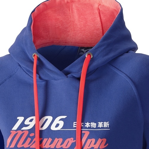 MIZUNO-Women Heritage Hoody-1