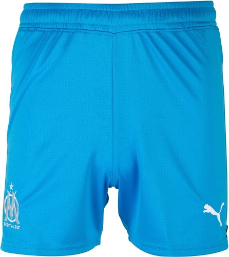 PUMA-Short OM Third 2022/2023 Bleu Junior-2