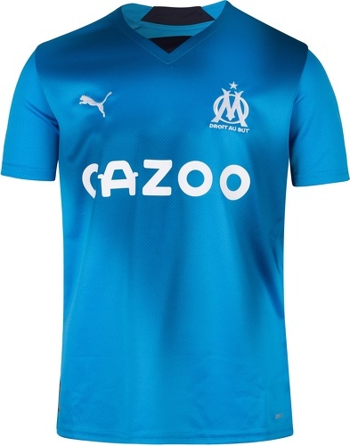 PUMA-Maillot OM Third 2022/2023 Bleu Junior-3