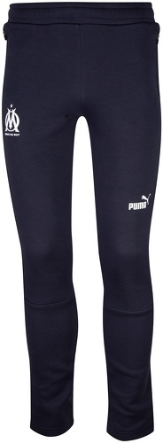 PUMA-Pantalon OM Casuals Bleu Junior-2