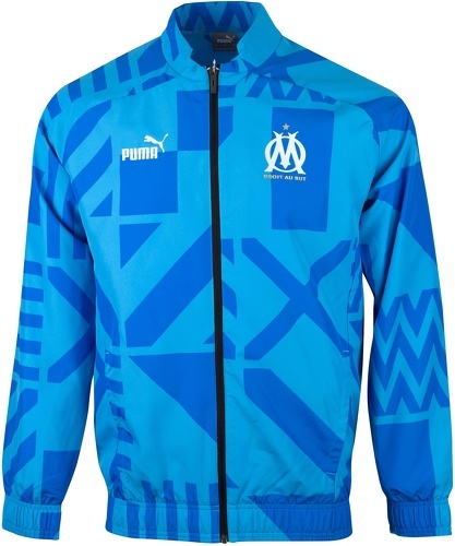 PUMA-Veste Pré-Match OM Bleu-2