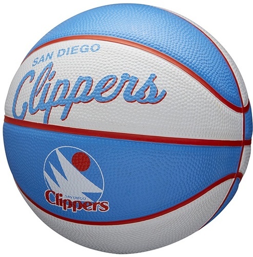 WILSON-Mini Nba San Diego Clippers Wilson Team Retro Exterieur - Ballon de basketball-2