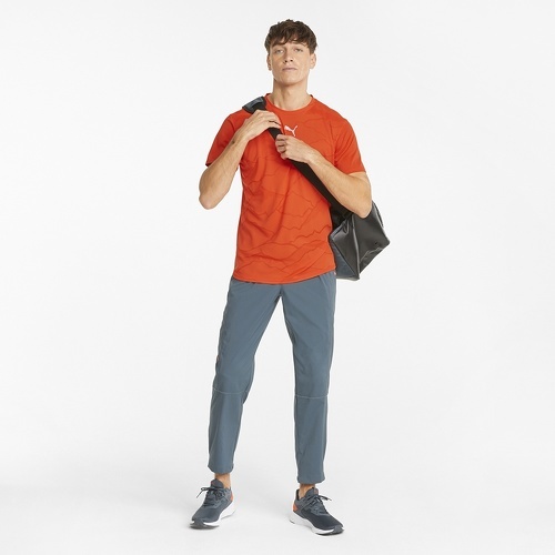 PUMA-Train Ss Cherry - T-shirt de fitness-4
