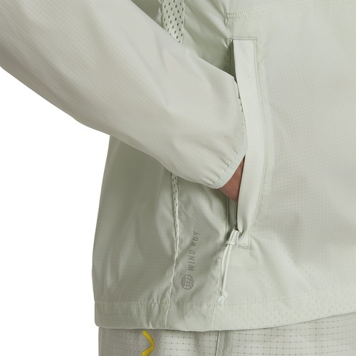 adidas Performance-Veste zippée de couleur unie Run Fast-4