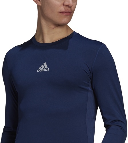 adidas Performance-Maglia Compression Long Sleeve-4