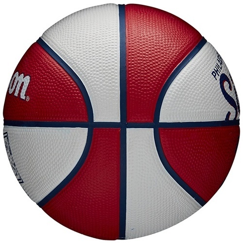 WILSON-Mini Nba Philadelphia 76Ers Wilson Team Retro Exterieur - Ballon de basketball-3