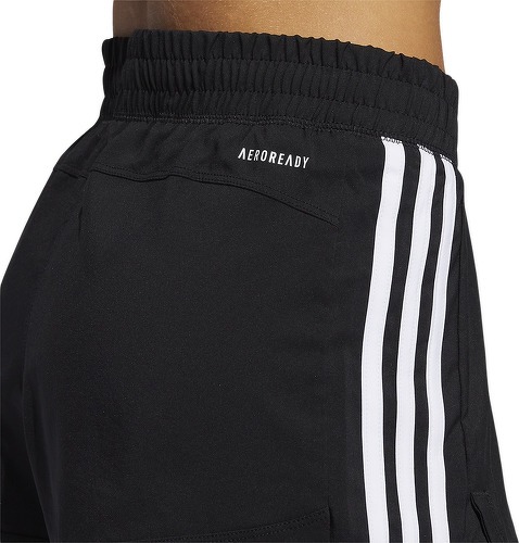 adidas Performance-Short Pacer 3-Stripes Woven Two-in-One-3