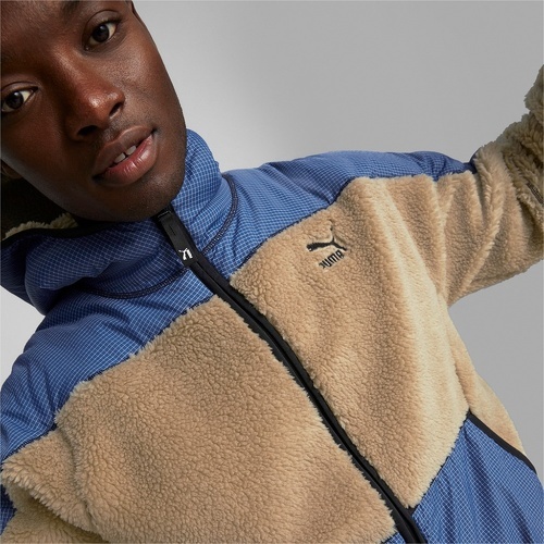 PUMA-Sherpa Hooded Veste-3