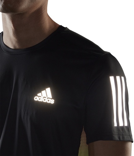adidas Performance-T-shirt Own the Run Colorblock-4