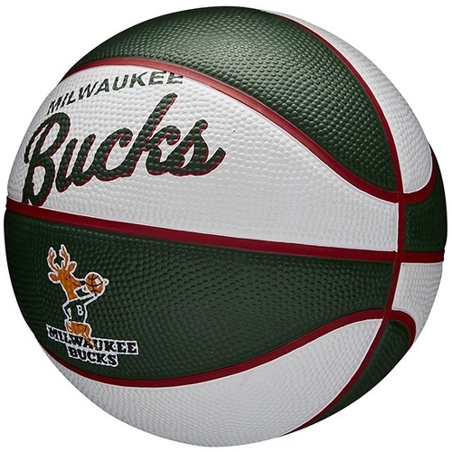 WILSON-Mini Wilson Nba Team Retro Milwaukee Bucks - Ballon de basketball-2