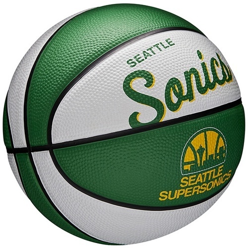 Wilson Mini Nba Seattle Supersonics Team Retro Exterieur - Ballon De ...