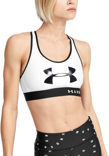 UNDER ARMOUR-Classics Mid keyhole graphic - Brassière de fitness-2