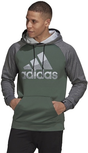 adidas Performance-Sweat-shirt à capuche AEROREADY Game and Go Big Logo-1