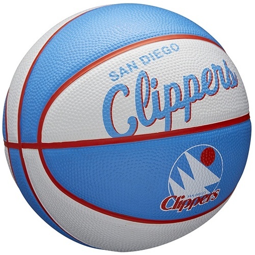 WILSON-Mini Nba San Diego Clippers Wilson Team Retro Exterieur - Ballon de basketball-1