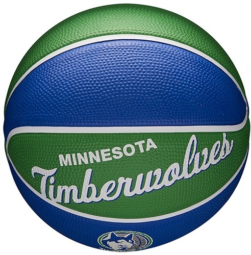 WILSON-Mini Nba Minnesota Timberwolves Wilson Team Retro Exterieur - Ballon de basketball-4