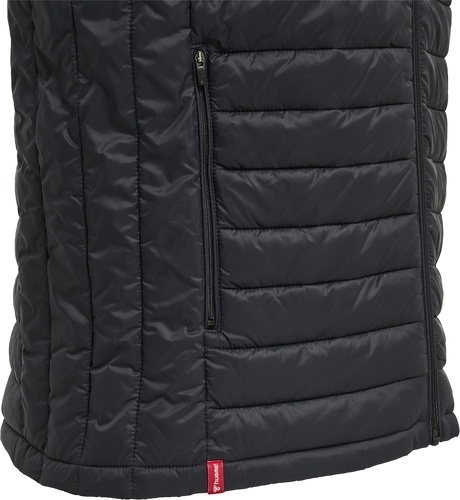 HUMMEL-Red Quilted Waistcoat - Veste de handball-3