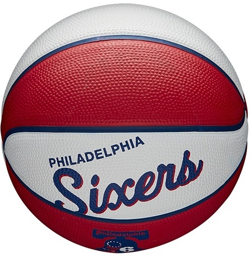 WILSON-Mini Nba Philadelphia 76Ers Wilson Team Retro Exterieur - Ballon de basketball-4