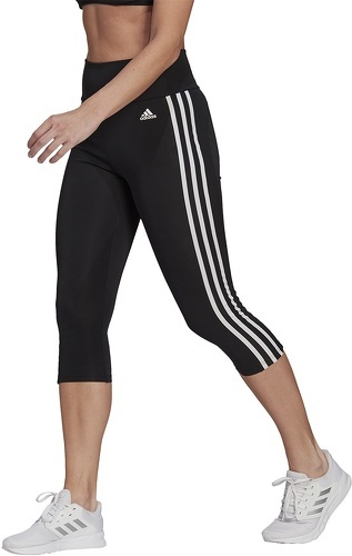 adidas Performance-Tight Designed To Move High-Rise 3-Stripes 3/4 Sport-3