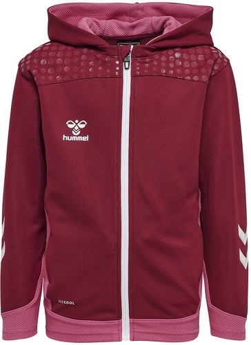 HUMMEL-Hmllead Zip Poly Hoodie-2