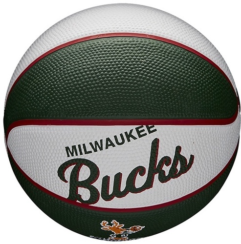 WILSON-Mini Wilson Nba Team Retro Milwaukee Bucks - Ballon de basketball-4