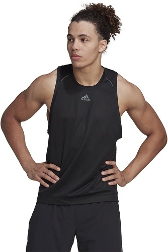 adidas Performance-T-Shirt Sans Manches Hit Spin-1