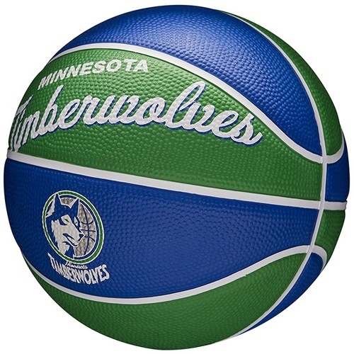 WILSON-Mini Nba Minnesota Timberwolves Wilson Team Retro Exterieur - Ballon de basketball-2