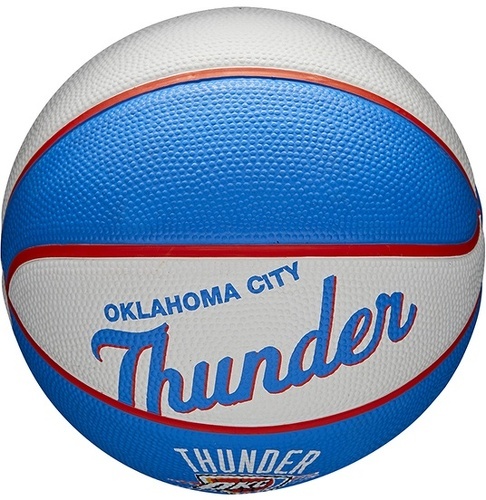WILSON-Mini Nba Oklahoma City Thunder Wilson Team Retro Exterieur - Ballon de basketball-4