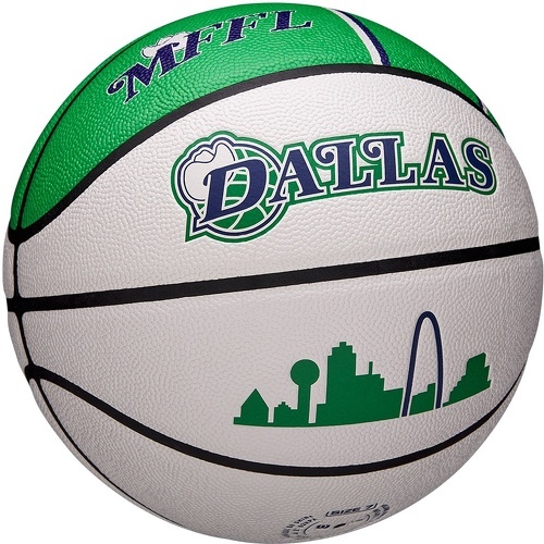 WILSON-Nba Team City Collector Basketball Dallas Mavericks-1