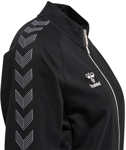 HUMMEL-Veste de survêtement zippée en coton femme Hummel Move Grid-3