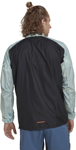 adidas Performance-Veste coupe-vent de trail running imprimée Terrex-4
